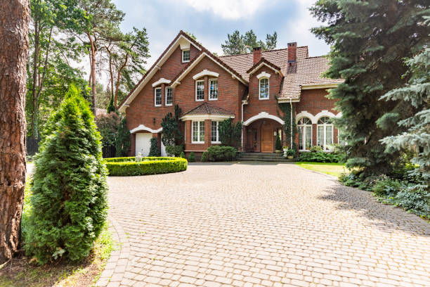 Cobblestone Driveway Pavers in Coto De Caza, CA